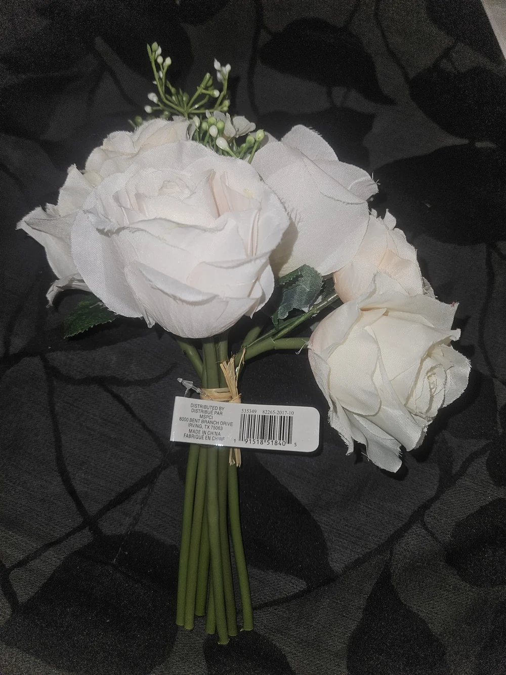 Kirkland Signature Cream Artificial Rose Mini Bouquet Set